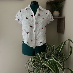 Cherry print top!